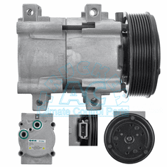 Ford Compressor & Clutch OEM# F77Z-19V703A