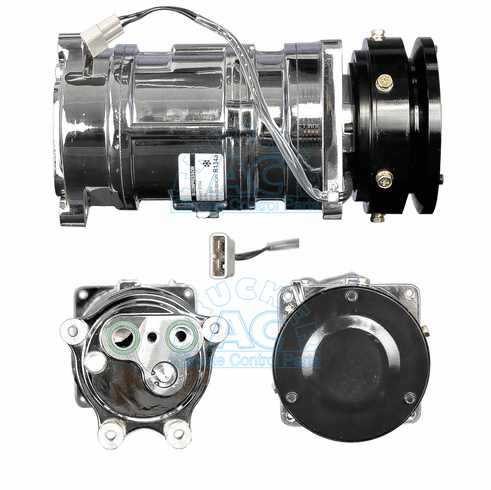 GM GMC/Off Road/Bus Replacment A6 S6 Compressor w/1 GR. 5''. 12V