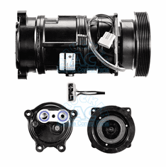 GM GMC/Off Road/Bus Replacment A6 S6 Compressor W/6GR 5.5'' 12V SHS