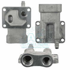 Manifold-Denso 10PA15C/10PA17C Compressor