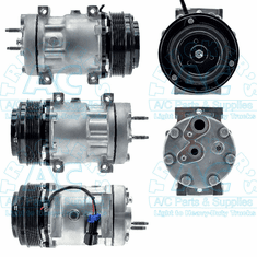 QCC AC Compressor - Professional Grade Kenworth OEM#F69-1013