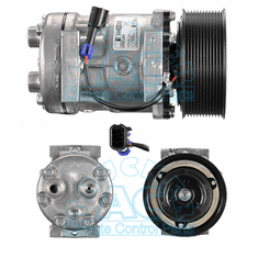 New AC A/C Compressor Replaces: Sanden, 4626, 4780, Freightliner ABPN83- 304095