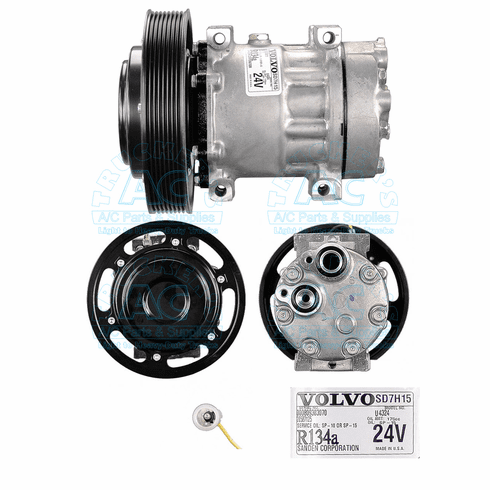 Sanden 4324 Mack Volvo/GM OEM# 6KS820803