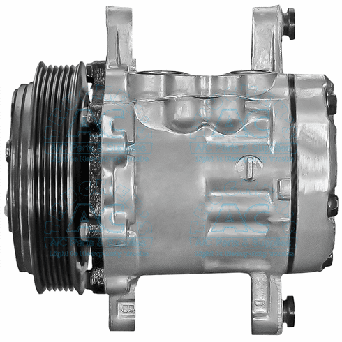 Sanden 7176 SD7B10 w/6GR Clutch