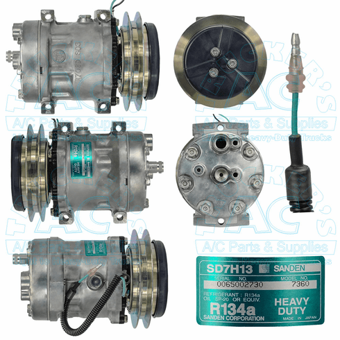 Sanden Aftermarket Grade 7351 - Farm & Off Road Applications