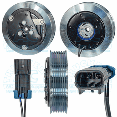 Sanden Clutch OEM Numbe#: 4733-9931 - Volvo GM