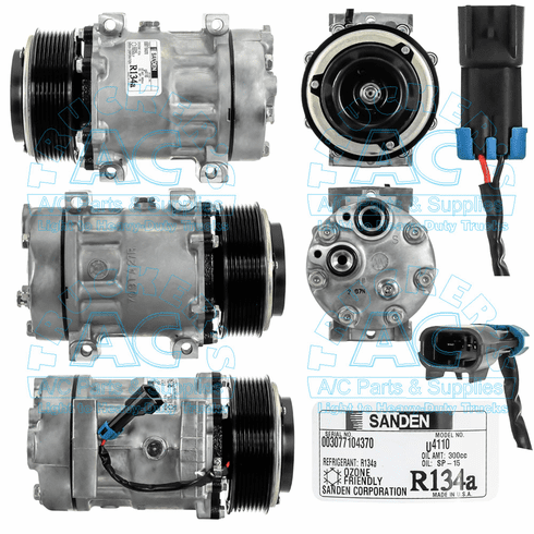 Sanden Compressor #: 4581 SD7H15E