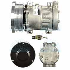 Sanden Compressor # 4698 JOHN DEERE OEM# RE68372