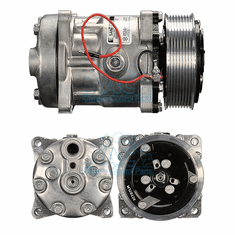 Sanden Compressor # 4708