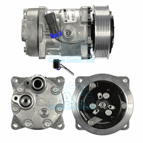 Sanden Compressor # 4716 4490 Volvo GM OEM# 8082268