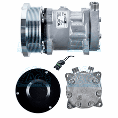 Sanden Compressor # 4738 CASE OEM# 9847944