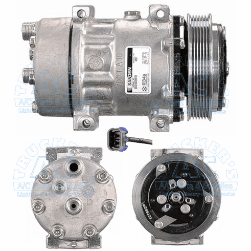 Sanden Compressor # 4897 RIGMASTER OEM# RP7-132K
