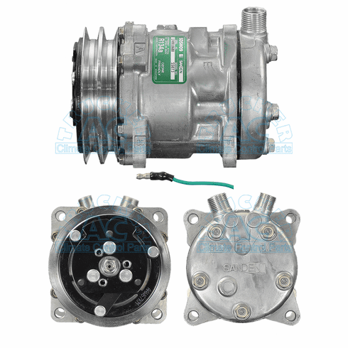 Sanden Compressor # 5073 Off Road Applications