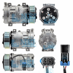 Sanden Compressor - Genuine OEM#: 4060; 3821988-C1