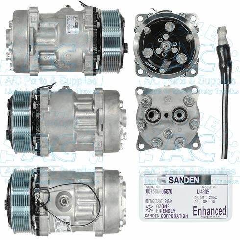 Sanden Enhanced Compressor 4805