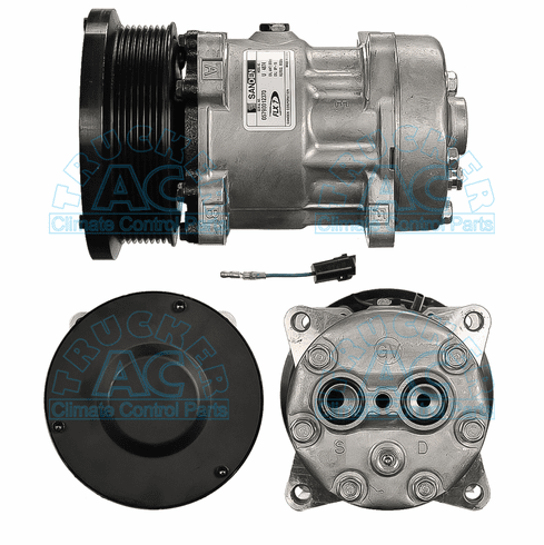 Sanden FLX7 Compressor 4874 5284 N83-304084 Multi Fit Applications