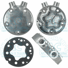 Sanden Rear Head Type C 8476-9631