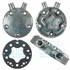 Sanden Rear Head Type FL 4506-9630
