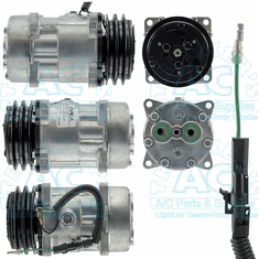 Sanden Style A/C Compressor - #4862 Farm & Offroad