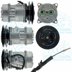 Sanden  Style A/C Compressor - #4868 Multi-Fit