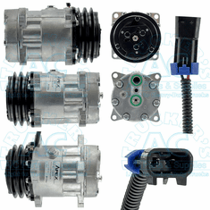 Sanden Style A/C Compressor Aftermarket - Chev/GMC