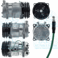 Sanden Style A/C Compressor  - Aftermarket - Farm & Offroad
