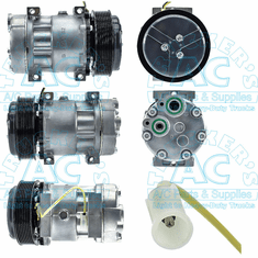 Sanden Style A/C Compressor  - Aftermarket - Farm & Offroad OEM #11104251