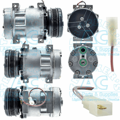 Sanden Style A/C Compressor  - Aftermarket - Farm & Offroad OEM #3789035M1