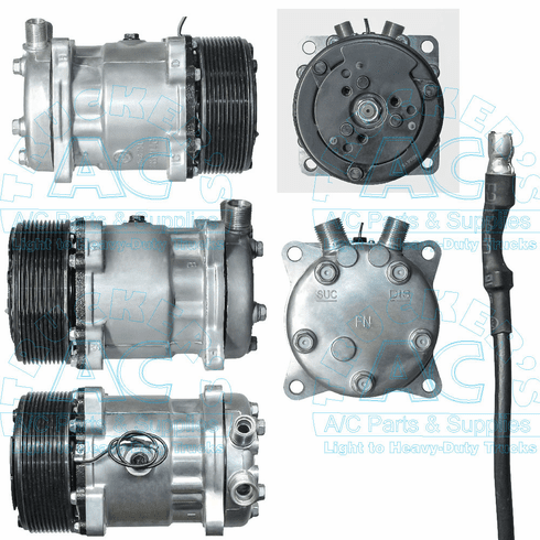 Sanden Style A/C Compressor  - Aftermarket - Multi-Fit