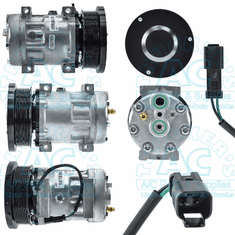 Sanden Style A/C Compressor - OEM#4301 / 4769 Farm & Offroad