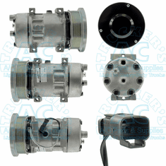 Sanden Style A/C Compressor - OEM#4498 / 4806 / 4813 Farm & Offroad