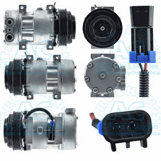 Sanden Style Aftermarket Compressor Peterbilt