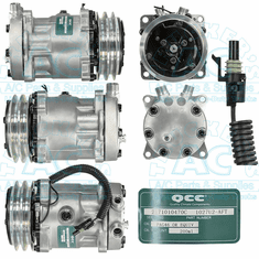 Sanden Style Aftermarket Compressor Peterbilt