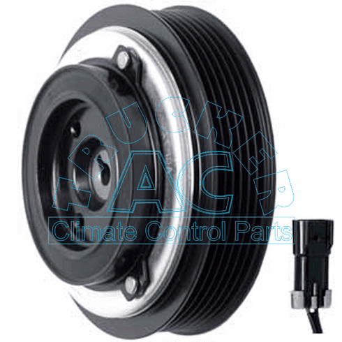 Sanden Super Heavy Duty Clutch OEM# 5164S  4376-9931