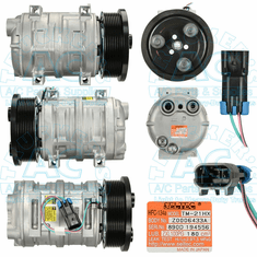 Seltec/Valeo Compressor OEM #: 10356048, 10056048, 488-46048