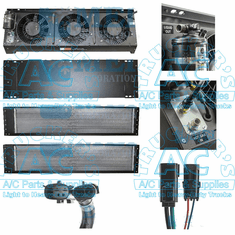 Skirt Mount AC Condenser/Carrier OEM#: 77-01288-20***SUPERSED by 50-9393***