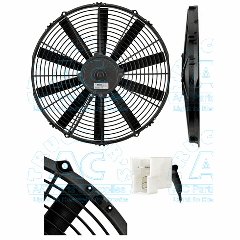 SPAL Cooling Fan Assembly OEM#  VA09-AP8/C-27S