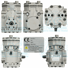York ER210R A/C Compressor OEM #: ER210R-25200; 1924006-C2