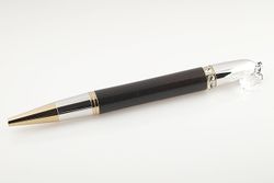 African Blackwood Diva Pen with Clear Crystal - #797