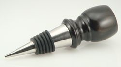African Blackwood Wine Bottle Stopper