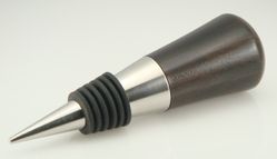 African Blackwood Wine Bottle Stopper 