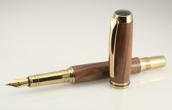 Bolivian Rosewood Jr. Gentlemen's Fountain Pen - Custom Order