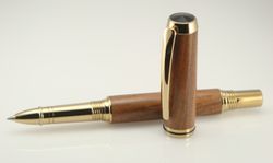 Bolivian Rosewood Jr. Gentlemen's Rollerball Pen - Custom Order