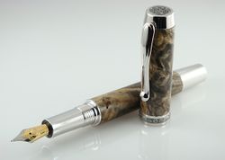 Buckeye Burl Statesman Fountain Pen - Custom Order