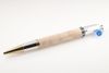 Curly Maple Diva Pen with Blue Crystal - #794