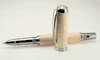 Curly Maple Jr. Gentlemen's Rollerball Pen - Custom Order