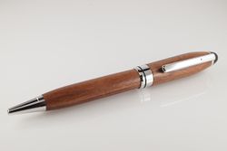 Kingwood European Double Twist Pen (Platinum) - Custom Order