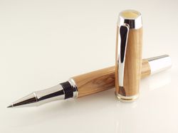 Olivewood Gentlemen's Rollerball Pen - Custom Order