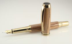 Olivewood Jr. Gentlemen's Fountain Pen - Custom Order