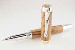 Olivewood Statesman Rollerball Pen - #684